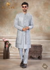 Outluk Wedding Collection 50 Pure Viscos With Embroidery And Sequence Work Indo Western Online Wholesale